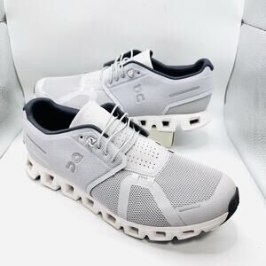 On Running Cloud 5 Men's Running Shoes Size 11.5 Glacier Grey White Speed